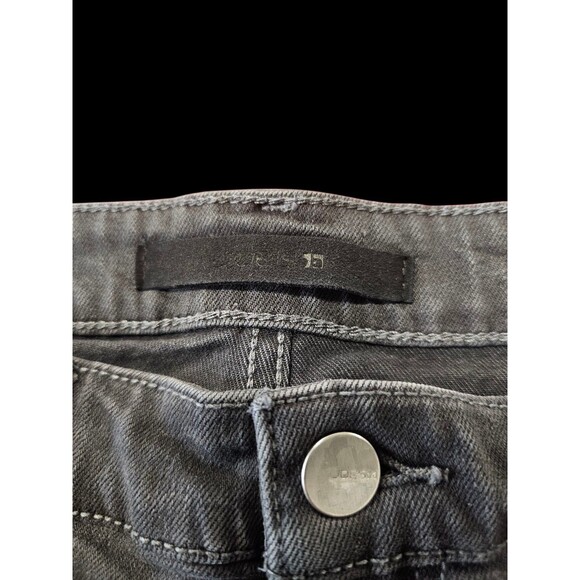 Joe's Jeans Denim Shorts The Ozzie 4" Cut Off Womens Size 28 Washed Black Gray - Picture 3 of 14